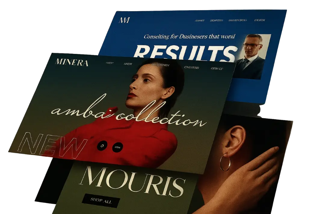 Professional websites, ready. in just 7 days turnaround